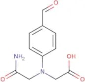2-[(Carbamoylmethyl)(4-formylphenyl)amino]acetic acid