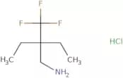 3-(Aminomethyl)-3-(trifluoromethyl)pentane hydrochloride