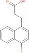 3-(4-Fluoronaphthalen-1-yl)propanoic acid