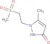 1-(2-Methanesulfonylethyl)-5-methyl-1H-pyrazol-3-ol