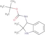 tert-Butyl N-(2,2-dimethyl-2,3-dihydro-1H-indol-3-yl)carbamate