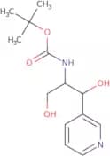 tert-Butyl N-[1,3-dihydroxy-1-(pyridin-3-yl)propan-2-yl]carbamate