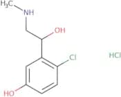 4-Chloro-3-[1-hydroxy-2-(methylamino)ethyl]phenol hydrochloride