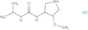 1-(4-Methoxypyrrolidin-3-yl)-3-(propan-2-yl)urea hydrochloride