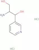 2-Amino-1-(pyridin-3-yl)propane-1,3-diol dihydrochloride