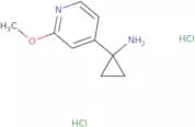 1-(2-Methoxypyridin-4-yl)cyclopropan-1-amine dihydrochloride
