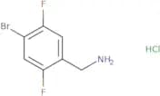 (4-Bromo-2,5-difluorophenyl)methanamine hydrochloride