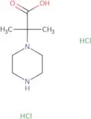2-Methyl-2-(piperazin-1-yl)propanoic acid dihydrochloride