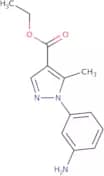 Ethyl 1-(3-aminophenyl)-5-methyl-1H-pyrazole-4-carboxylate