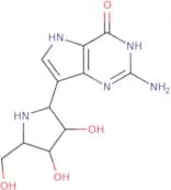 1-(9-Deazaguanin-9-yl)-1,4-dideoxy-1,4-iminoribitol