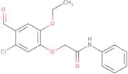 2-(5-Chloro-2-ethoxy-4-formylphenoxy)-N-phenylacetamide