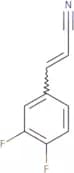 3-(3,4-Difluorophenyl)prop-2-enenitrile