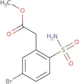 4-Bromo-2-(Methoxycarbonylmethyl)Benzenesulfonamide