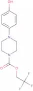 2,2,2-Trifluoroethyl 4-(4-hydroxyphenyl)piperazine-1-carboxylate