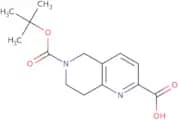 -6(Tert-Butoxycarbonyl)-5,6,7,8-Tetrahydro-1,6-Naphthyridine-2-Carboxylic Acid