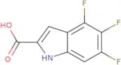 4,5,6-Trifluoro-1H-indole-2-carboxylic acid