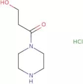 3-Hydroxy-1-(piperazin-1-yl)propan-1-one hydrochloride