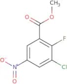 Methyl 3-chloro-2-fluoro-5-nitrobenzoate