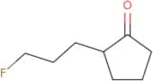 2-(3-Fluoropropyl)cyclopentan-1-one