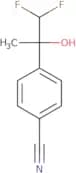 4-(1,1-Difluoro-2-hydroxypropan-2-yl)benzonitrile