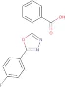 2-[5-(4-Fluorophenyl)-1,3,4-oxadiazol-2-yl]benzoic acid