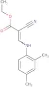 ethyl 3-((2,4-dimethylphenyl)amino)-2-nitriloprop-2-enoate