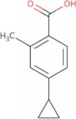 4-Cyclopropyl-2-methylbenzoic acid