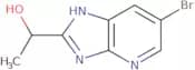 1-{6-Bromo-1H-imidazo[4,5-b]pyridin-2-yl}ethan-1-ol