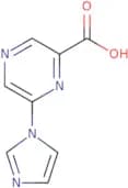6-(1H-Imidazol-1-yl)pyrazine-2-carboxylic acid