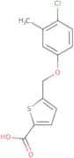 5-(4-Chloro-3-methylphenoxymethyl)thiophene-2-carboxylic acid