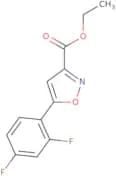 Ethyl 5-(2,4-difluorophenyl)-1,2-oxazole-3-carboxylate