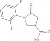 1-(2,6-Difluorophenyl)-5-oxopyrrolidine-3-carboxylic acid