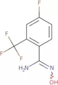 4-Fluoro-N'-hydroxy-2-(trifluoromethyl)benzene-1-carboximidamide