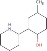 4-Methyl-2-(piperidin-2-yl)cyclohexan-1-ol
