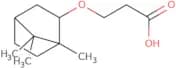 3-({1,7,7-Trimethylbicyclo[2.2.1]heptan-2-yl}oxy)propanoic acid