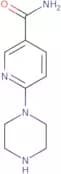 6-(Piperazin-1-yl)pyridine-3-carboxamide