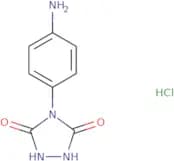 4-(4-Aminophenyl)-1,2,4-triazolidine-3,5-dione hydrochloride