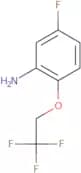 5-Fluoro-2-(2,2,2-trifluoroethoxy)aniline