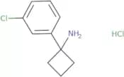 1-(3-Chlorophenyl)cyclobutan-1-amine hydrochloride