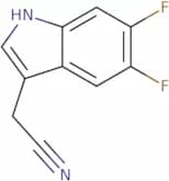 2-(5,6-Difluoro-1H-indol-3-yl)acetonitrile