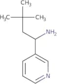 3,3-Dimethyl-1-(3-pyridinyl)-1-butanamine