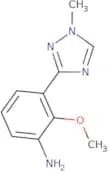 2-Methoxy-3-(1-methyl-1H-1,2,4-triazol-3-yl)aniline