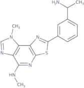 (R)-2-(3-(1-Aminoethyl)phenyl)-N,8-dimethyl-8H-imidazo[4,5-d]thiazolo[5,4-b]pyridin-5-amine