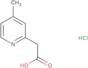 2-(4-Methylpyridin-2-yl)acetic acid hydrochloride