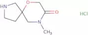 9-Methyl-6-oxa-2,9-diazaspiro[4.5]decan-8-one hydrochloride