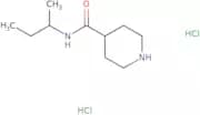 N-(Butan-2-yl)piperidine-4-carboxamide dihydrochloride