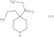 Methyl 4-propyl-4-piperidinecarboxylate hydrochloride