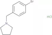 1-[(4-Bromophenyl)methyl]pyrrolidine hydrochloride
