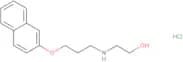 2-{[3-(2-Naphthyloxy)propyl]amino}ethanol hydrochloride