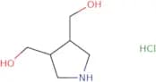 rac-[(3R,4R)-4-(Hydroxymethyl)pyrrolidin-3-yl]methanol hydrochloride